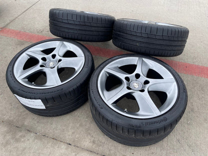 18" Porsche 911 966 OEM Replica wheels rims tires