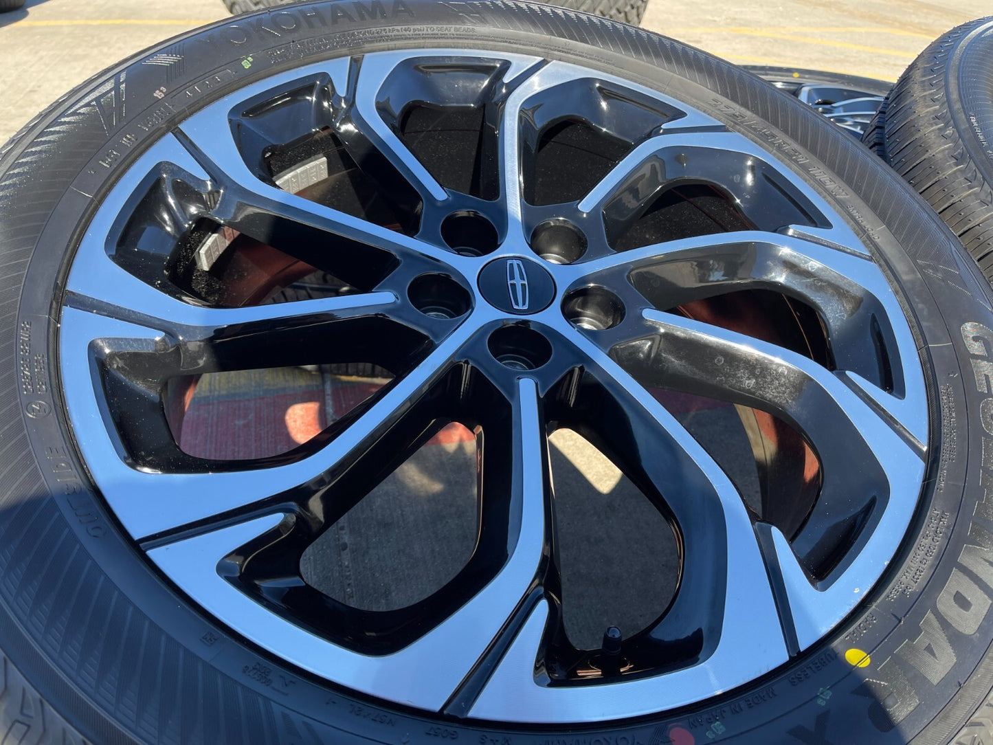 21" Lincoln Nautilus Black Label OEM rims wheels tires 2021 2022 2023 2024 2025
