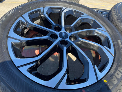 21" Lincoln Nautilus Black Label OEM rims wheels tires 2021 2022 2023 2024 2025