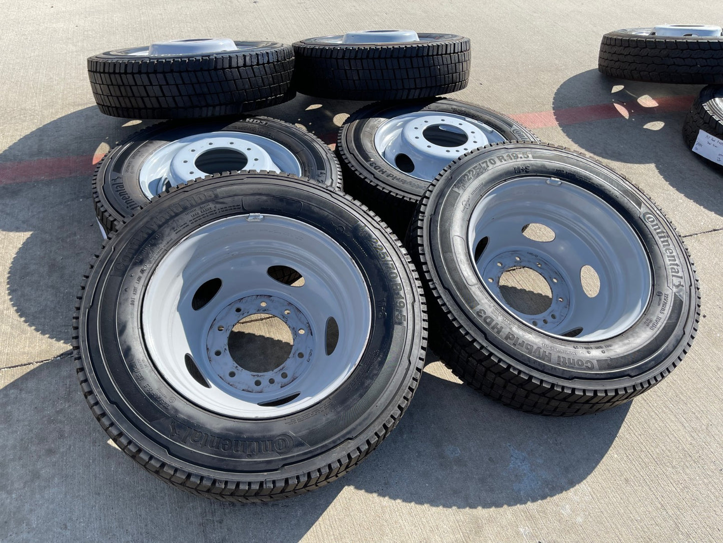 19.5" Ford F-450 Dually F-550 rims wheels RAM 4500 OEM 10x225 2024 2025 2026