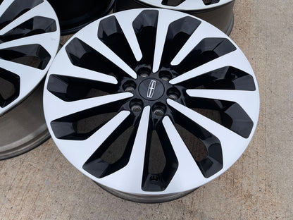 22" Lincoln Navigator BLACK LABEL OEM 95385 10498 rims wheels 2023 2024 2025
