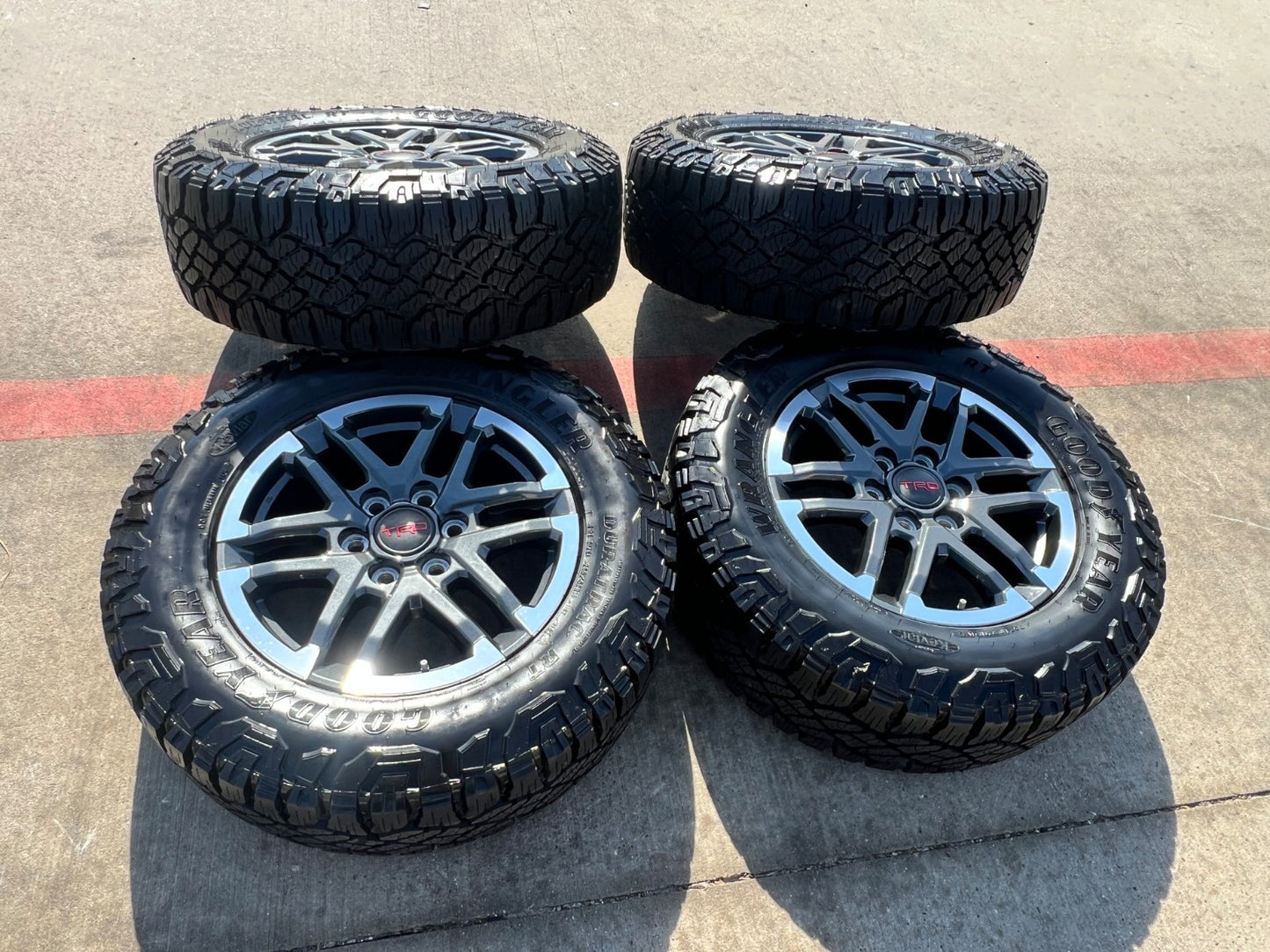 18" Toyota Tacoma 4Runner TRD OEM 10641 wheels rims 2026 NEW DURATRAC A/T