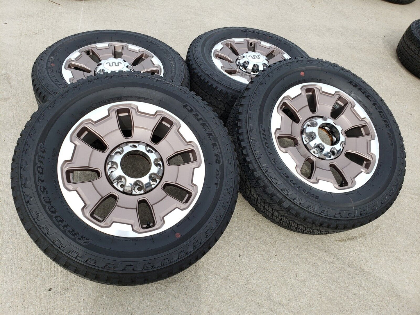 20" Ford F-250 F-350 OEM KING RANCH tan wheels rims 10487 2024 2025