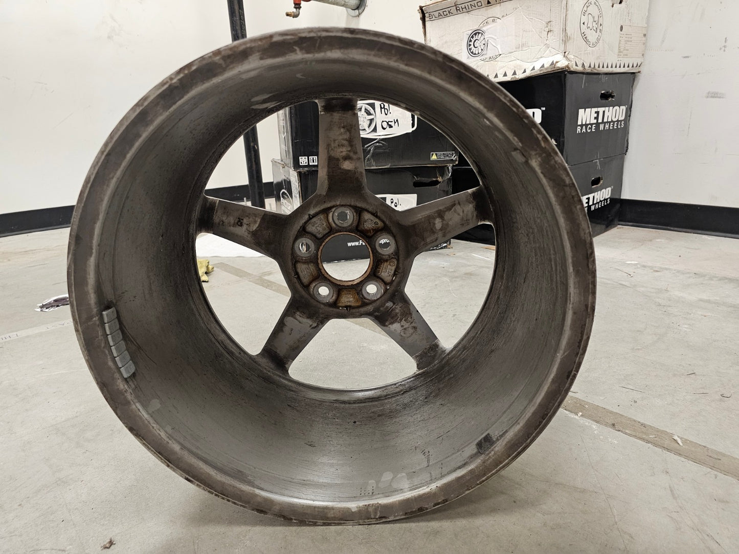 19x10 Chevy Corvette OEM rim wheel 5209 5106 REAR polished 2006 2007 2008 2009