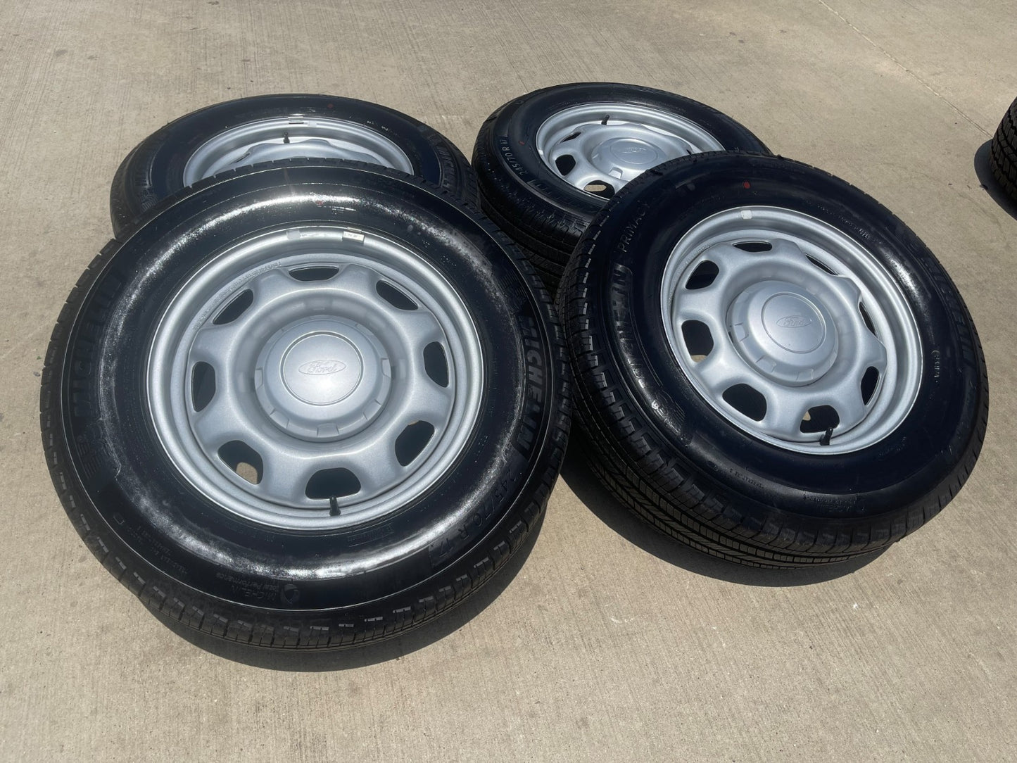 17" Ford F-150 OEM rims wheels 3857 steel  2025 2026 2027 NEW MICHELIN HUGE SALE