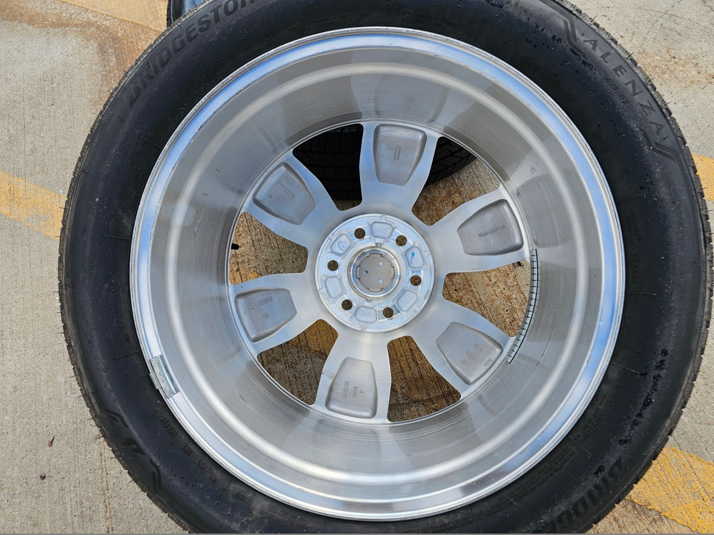 22" Ford F-150 LIMITED LARIAT OEM rim wheel 10442 Expedition BRIDGESTONE spare