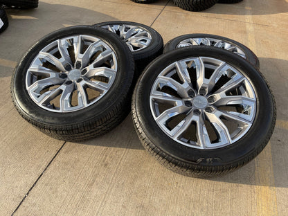 22" GMC Yukon Chevy Tahoe Escalade OEM 95513 14134 wheels rims BRIDGESTONE NEW