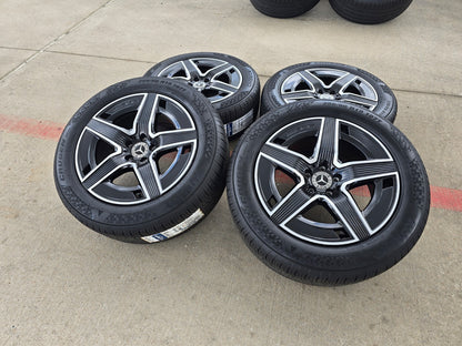 19" Mercedes GLC300 AMG C E S Class OEM 85911 85912 wheels rims tires NEW