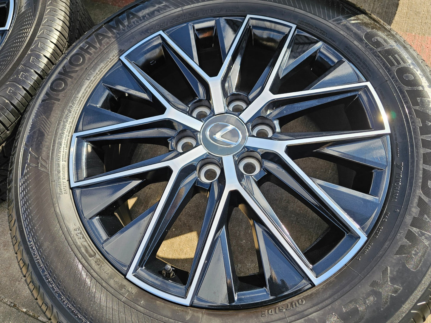 20" Toyota Land Cruiser Tundra OEM wheels rims 10545 Lexus GX550 LX600 2025 2026
