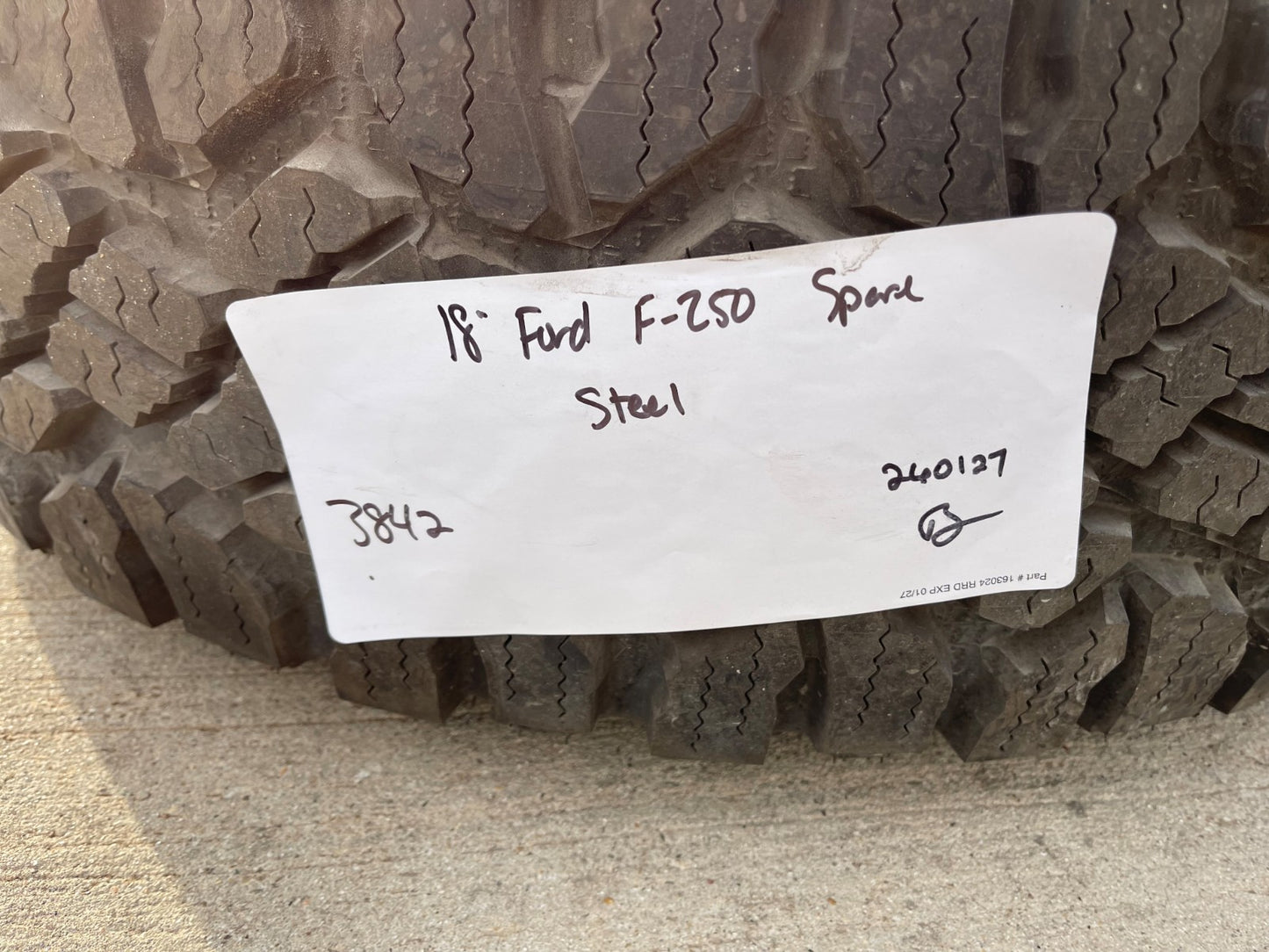 18" Ford F-250 F-350 OEM 3842 wheel rim DURATRAC 2022 2023 2024 2025 2026 NEW