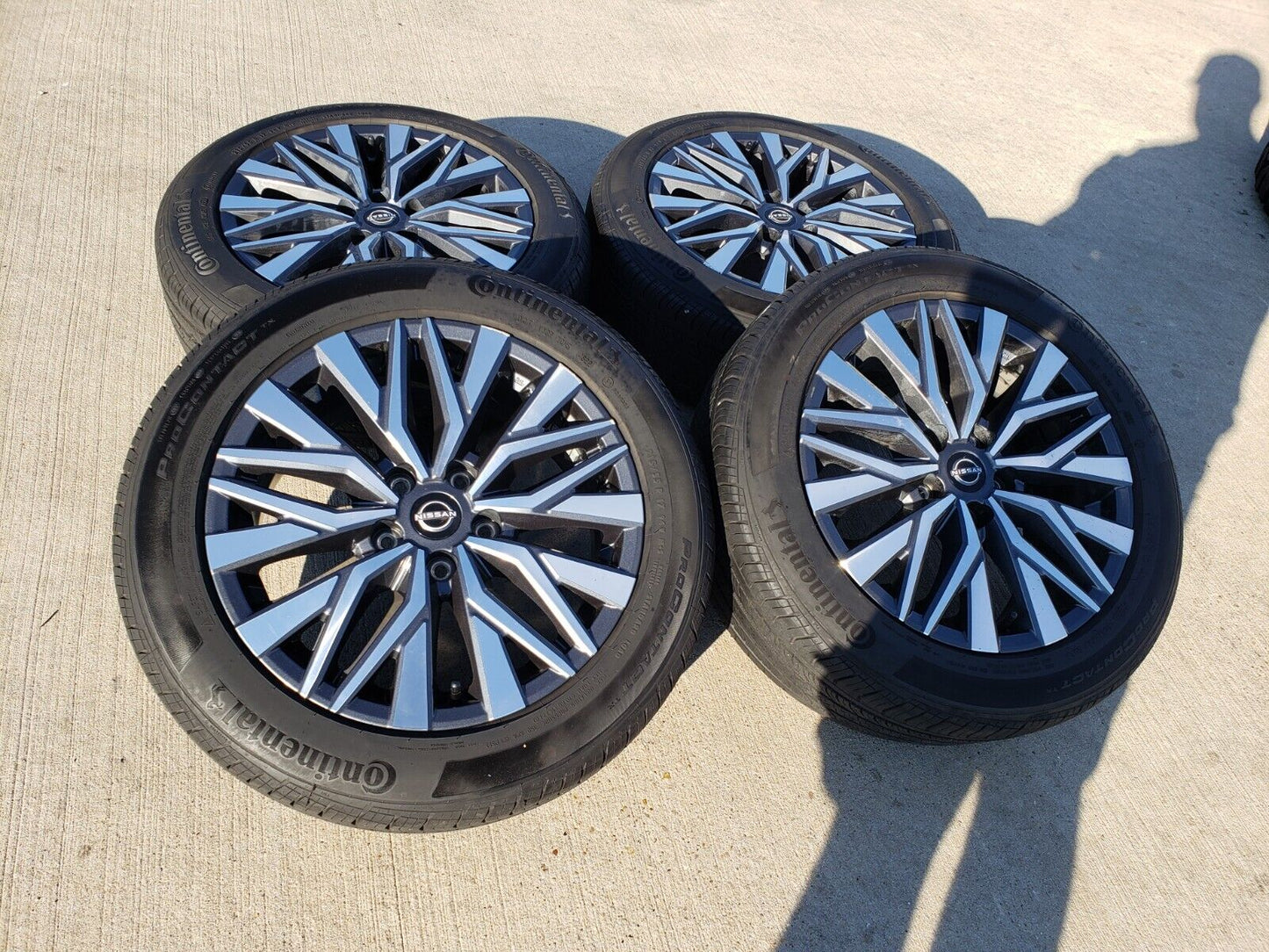 17" Nissan Altima Maxima Infiniti OEM 95478 62853 wheels rims tires