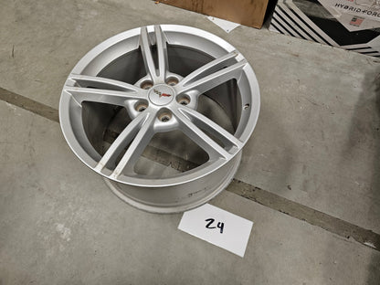19x10 Chevy Corvette OEM rim wheel 5343 REAR 2006 2007 2008 2009 2010
