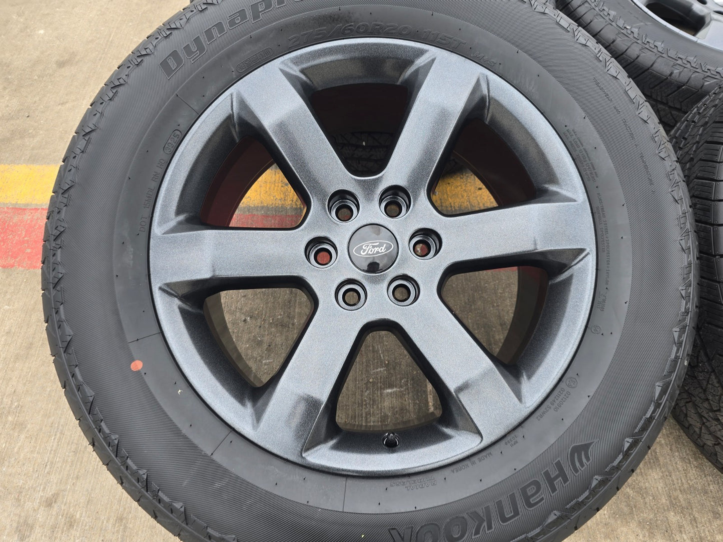 20" Ford F-150 OEM rims wheels GRAY 10347 Expedition HANKOOK A/T2 NEW