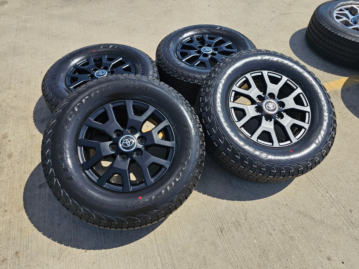 17" Toyota Tacoma 4Runner TRD OEM 10637 94254 wheels rims 2025 2026 NEW BFG