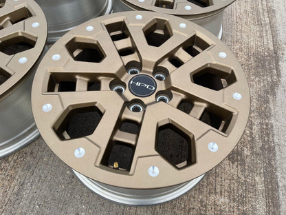 18" Honda Ridgeline Pilot HPD OEM Gold wheels rims 63635 MDX 2024 2025 NEW