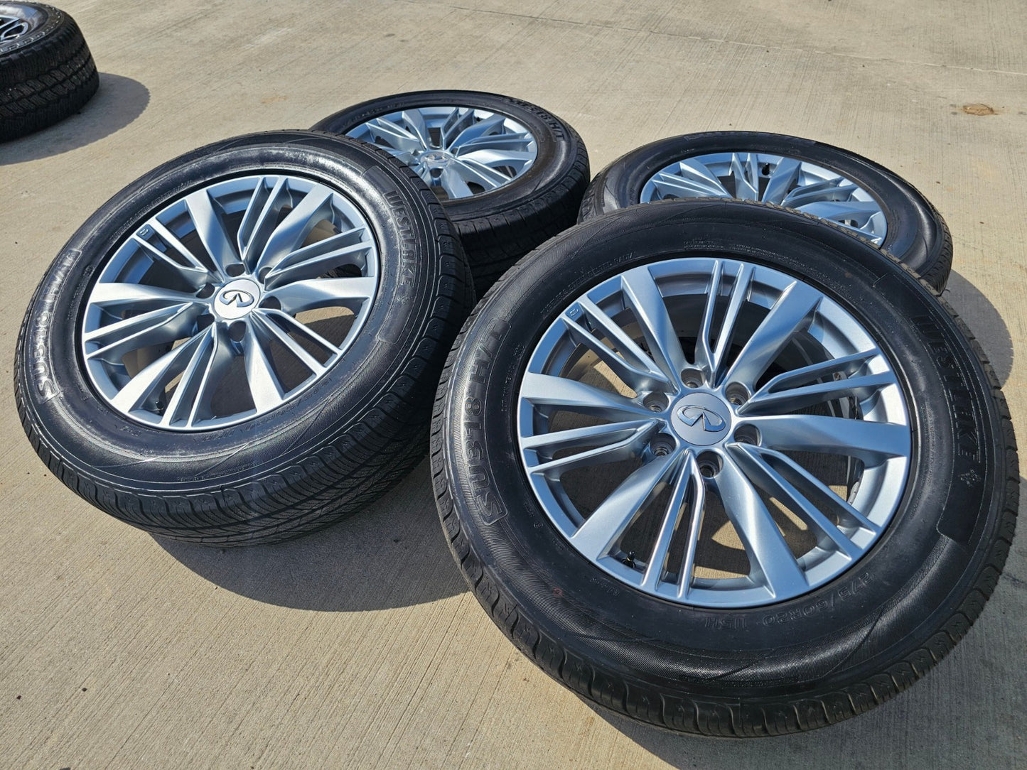 20" Infiniti QX80 OEM 73805 wheels rims Nissan Titan Armada 2023 2024 2025 2026