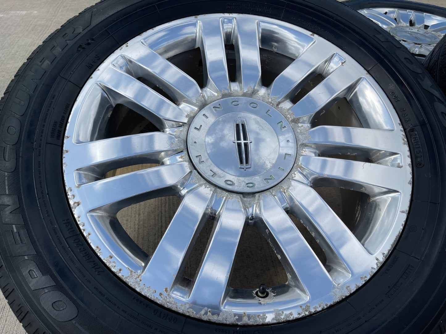 20" Lincoln Navigator OEM rims wheels 3561 tires DISCOUNTED