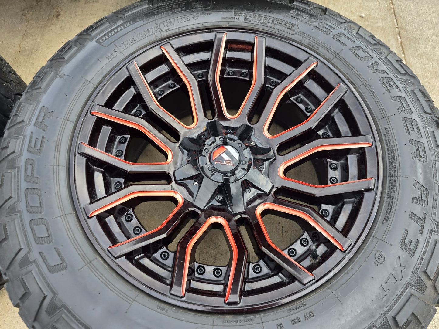 20" FUEL Rage D712 GMC Sierra AT4X Chevy 2500 3500 wheels rims FITS 2011-2027