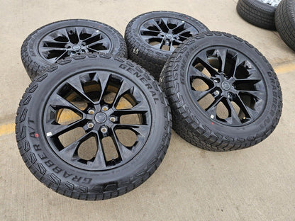 (5) 20" Jeep Wrangler HIGH ALTITUDE 9262 96902 OEM wheels rims SET Gladiator NEW