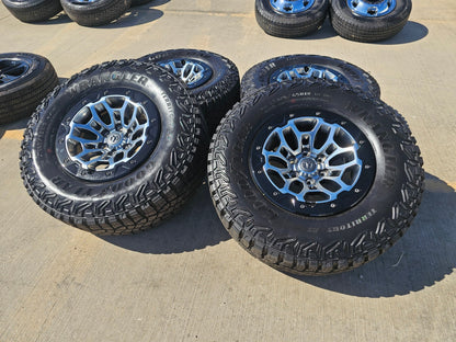 18" Dodge Ram 1500 TRX Beadlock OEM 2735 RHO wheels rims SET 2024 2025 2026