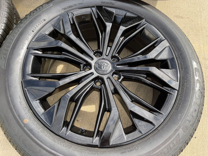 19" Toyota Crown OEM wheels rims Signia Camry Avalon Lexus BRIDGESTONE SET
