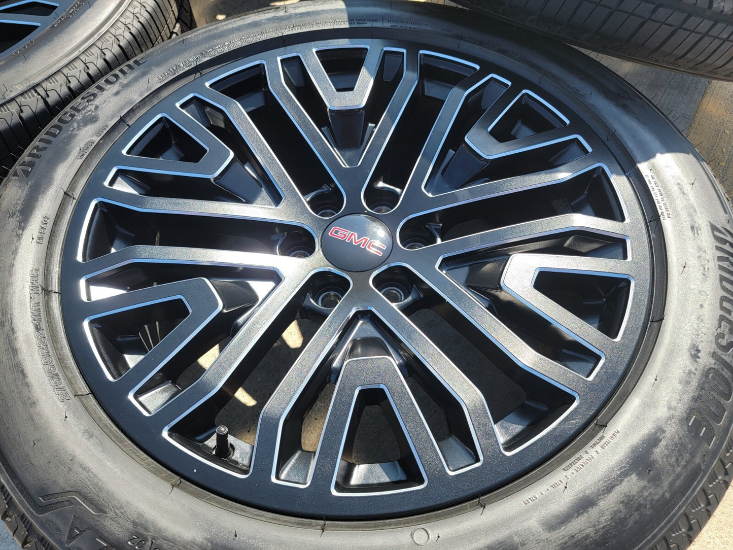 22" Chevy Silverado GMC OEM black Yukon Tahoe 5906 wheels rims 2024 2025 NEW