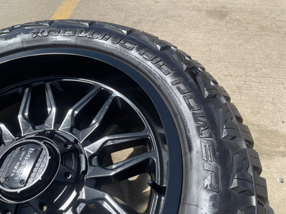 20" 20x10 Impact Off-Road 827 Silverado Ford F-150 RAM wheels rims 6x139 6x135