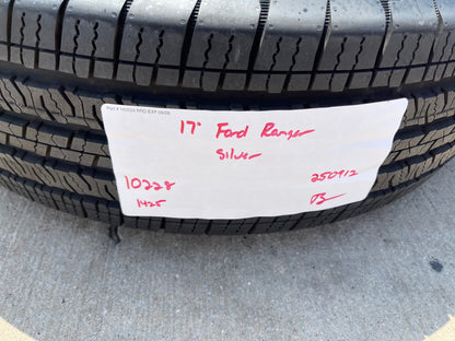 17" Ford Ranger Bronco wheels rims OEM 10228 tires 2022 2023 2024 2025 2026 NEW