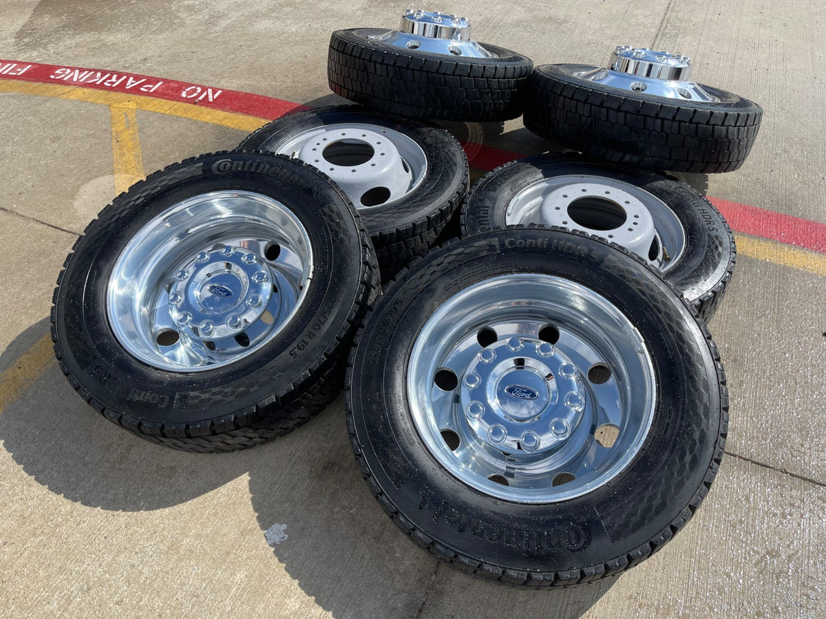 19.5" Ford F-450 Dually F-550 rims wheels RAM 4500 OEM 10x225 2026 2027 SET