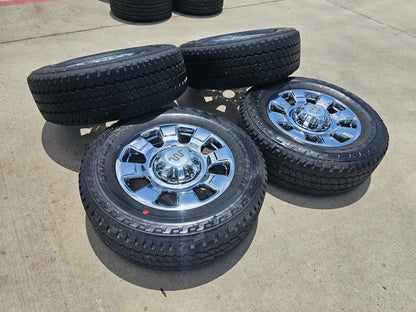 20" Ford F-250 F-350 OEM chrome King Ranch wheels rims 10295 tires 2024
