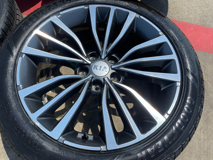 18" Kia Stinger Optima K5 Forte OEM 74773 wheels rims GOODYEAR SET