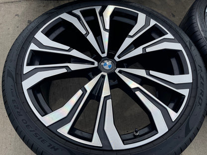 23" BMW X7M X5 X6 X7 OEM Series wheels rims 86675 tires 2022 2023 2024 2025 2026