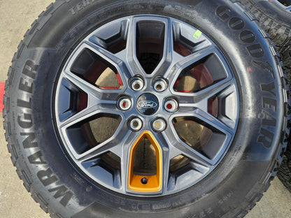 18" Ford Expedition F-150 TREMOR OEM rims wheels 2025 2026 2027 SET GOODYEAR