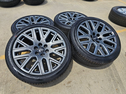 24" GMC Yukon Sierra DENALI OEM wheels rims GOODYEAR SET 2024 2025 2026 2027 NEW