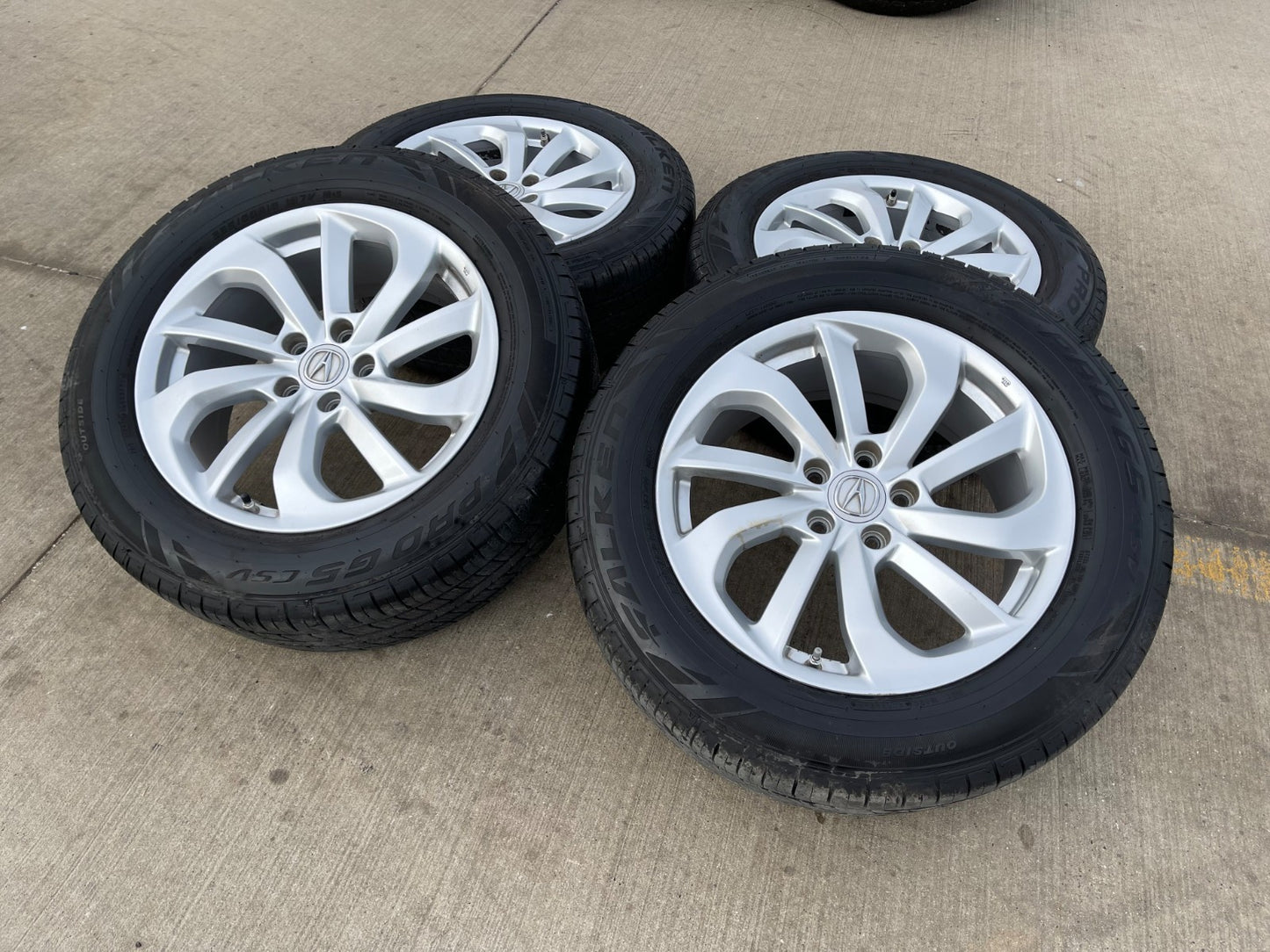 18" Acura RDX ILX Honda Accord CR-V OEM wheels rims 71836 tires FALKEN