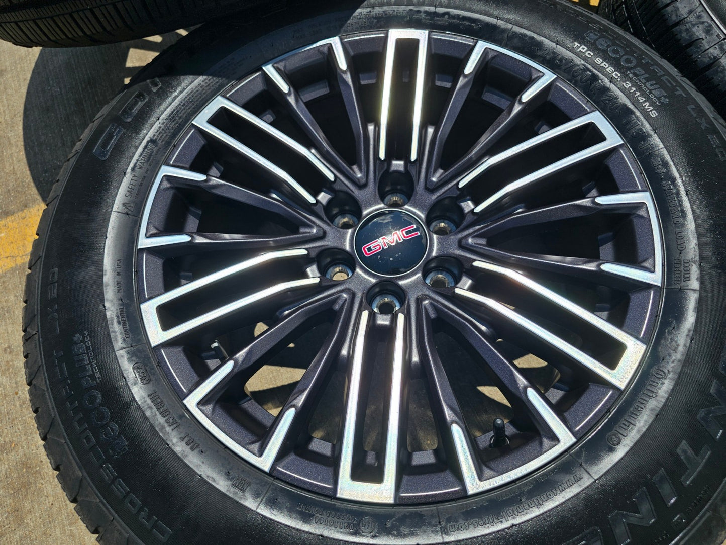 20" GMC Sierra Yukon Chevy Silverado OEM wheels rims 2024 2025 2026 NEW