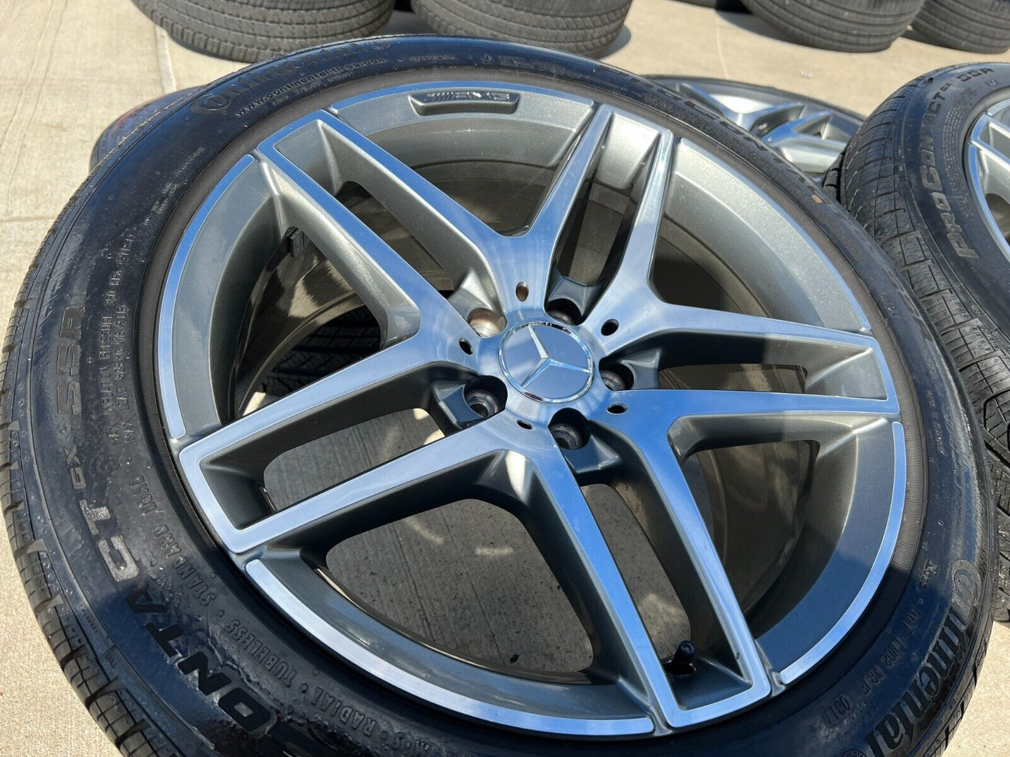 19" Mercedes S550 AMG S400 S600 OEM 85350 85348 tires 2020 2021 2022 2023 2024