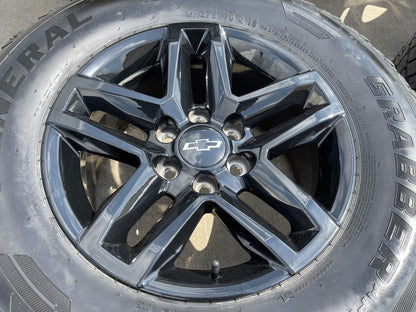 18" Chevy Silverado ZR2 Tahoe TRAIL BOSS Sierra OEM 5911 wheels rims GENERAL A/T