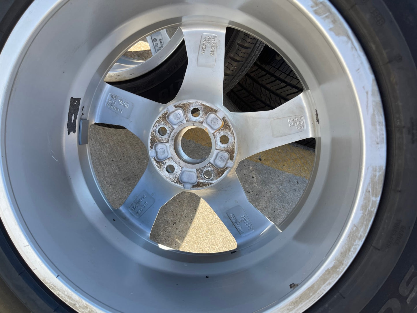18" Audi Q5 OEM wheel rim Q4 Q7 Q8 12034 VW Atlas 2021 2022 2023 2024 2025 2026