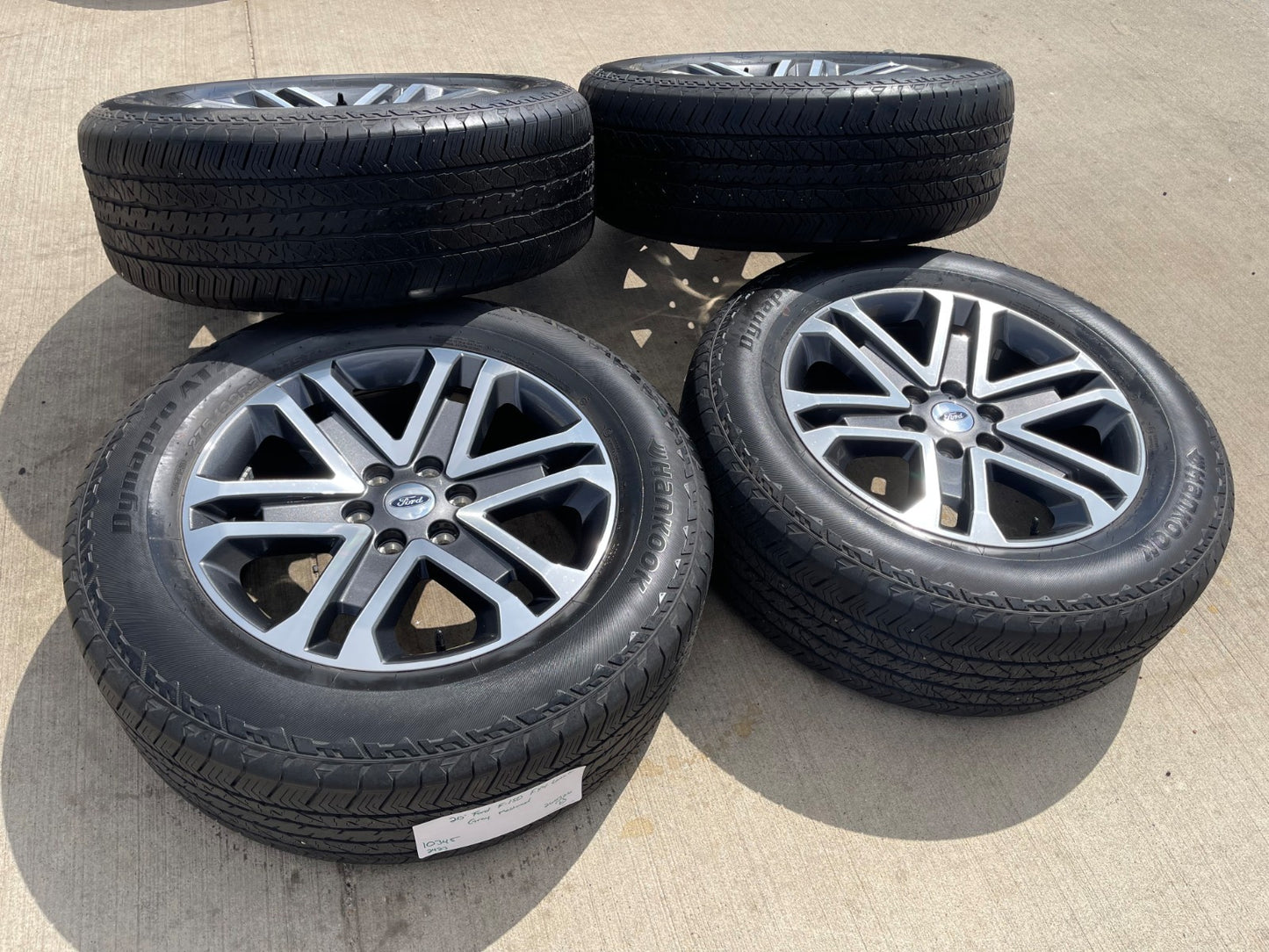 20" Ford F-150 OEM rims wheels 10345 95025 Expedition HANKOOK A/T2 GREAT DEAL