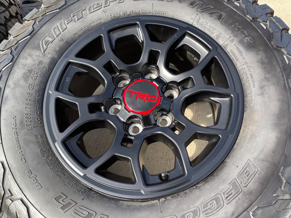16" Toyota Tacoma TRD wheels rims SET 75191 OEM 4Runner FJ BFG KO2 A/T NEW