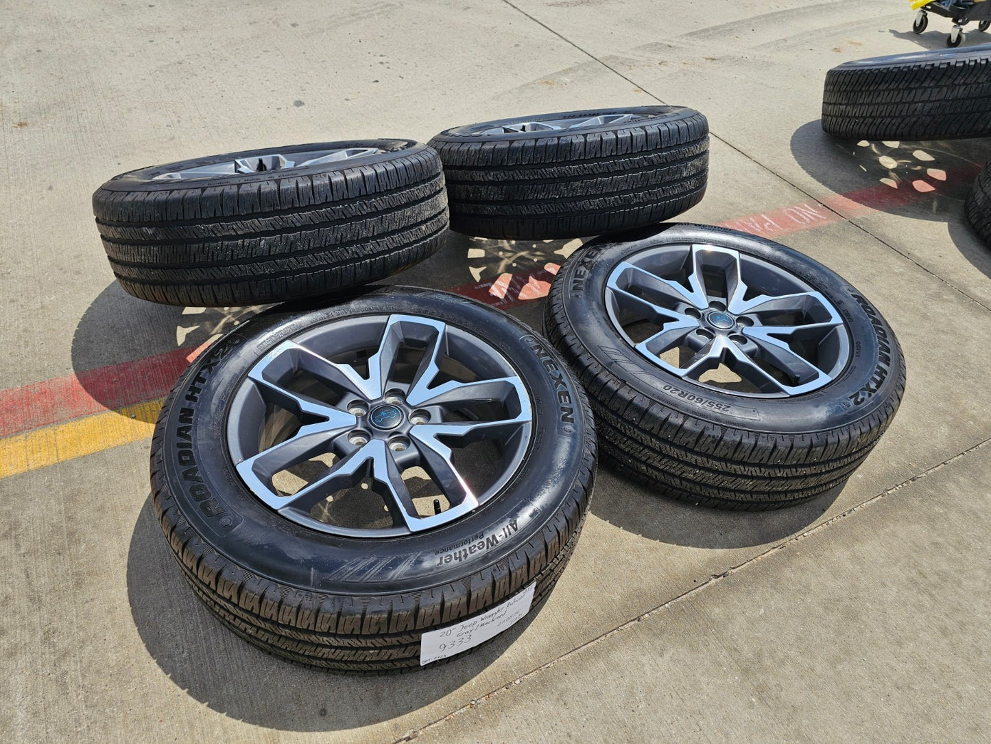 20" Jeep Wrangler Rubicon 4XE OEM 9333 wheels rims Gladiator DISCOUNTED