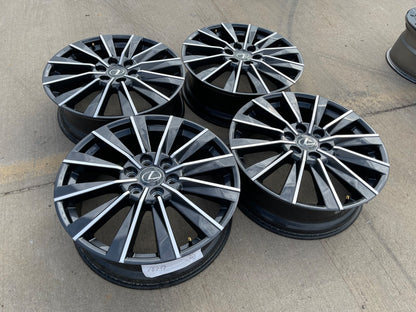 22" Lexus GX550 OEM wheels rims Toyota Land Cruiser Tundra 78519 LX600 SET NEW