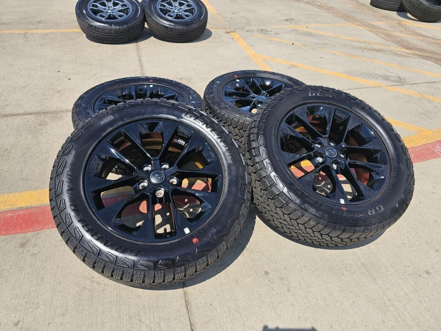 20" Jeep Wrangler HIGH ALTITUDE 9262 96902 OEM wheels rims Gladiator NEW