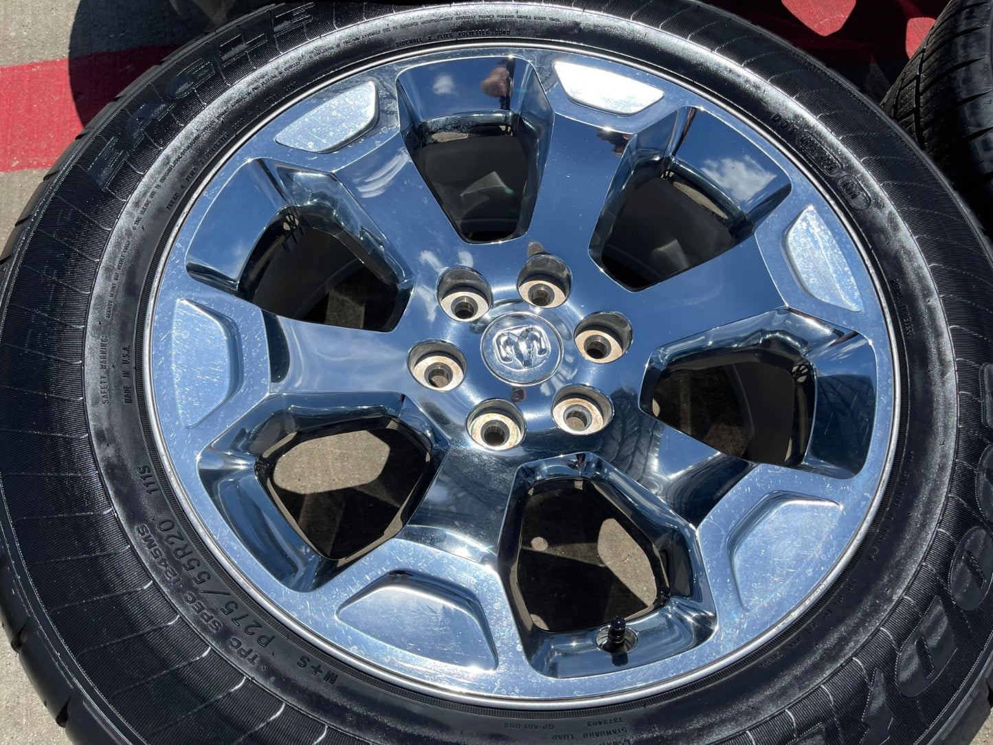 20" Dodge Ram 1500 OEM Laramie CHROME 2680 wheels rims 2022 2023 2024 2025 2026