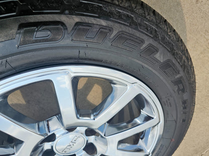 20" GMC Sierra Yukon Denali OEM CHROME wheels rims 5644 tires