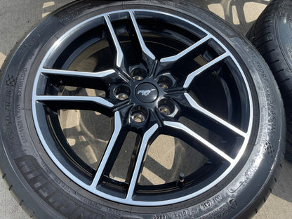 18" Ford Mustang GT OEM 10157 wheels rims SET 2021 2022 2023 2025 2026 MICHELIN