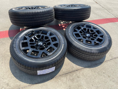 18" Mitsubishi Outlander OEM black wheels rims  TOYO SET