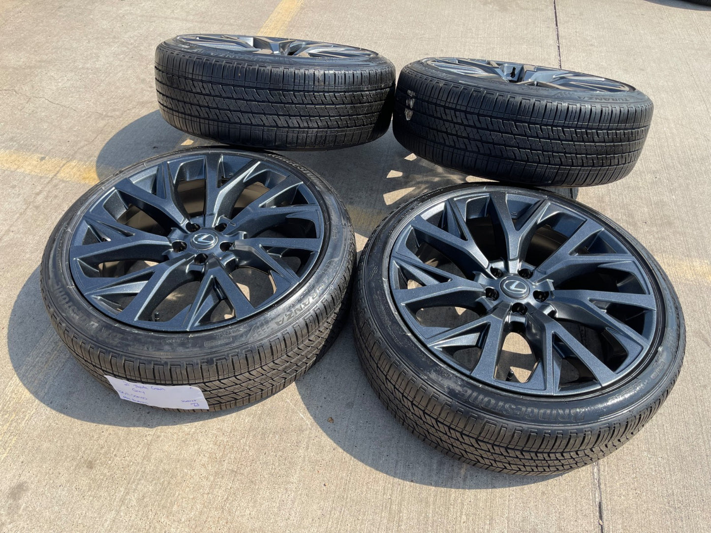 21" Toyota Crown OEM wheels rims Signia Camry Avalon Lexus 2025 2026 BRIDGESTONE