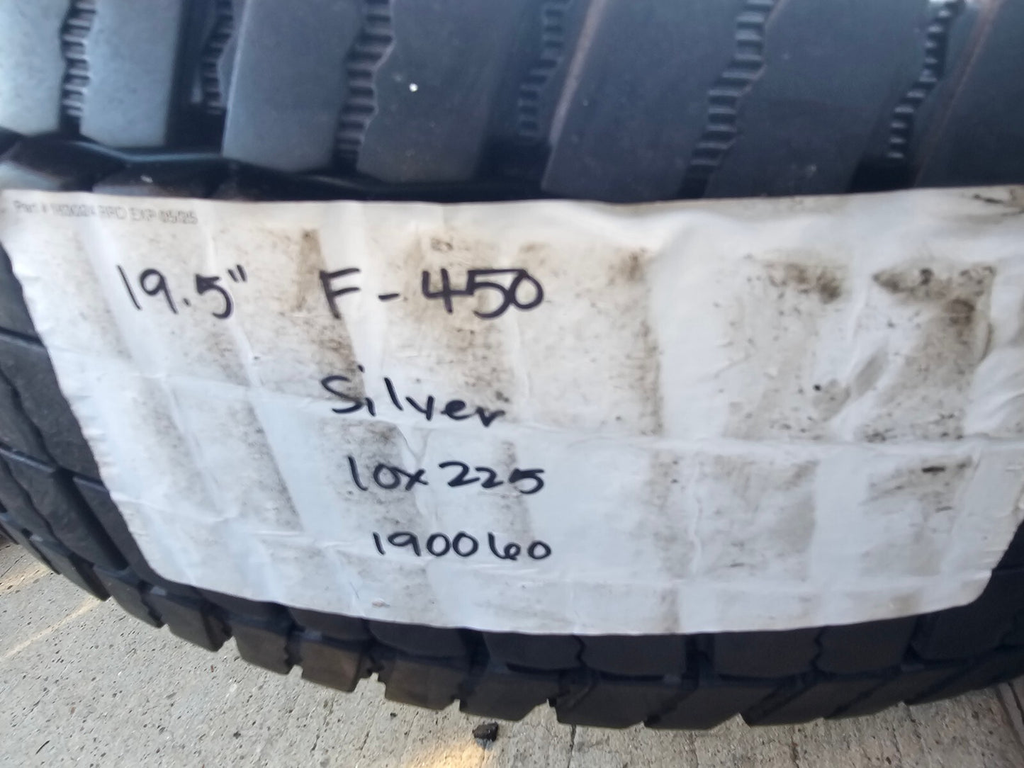 19.5" Ford F-450 Dually F-550 rim wheel RAM 4500 10x225 OEM 2022 2023 2024 2025